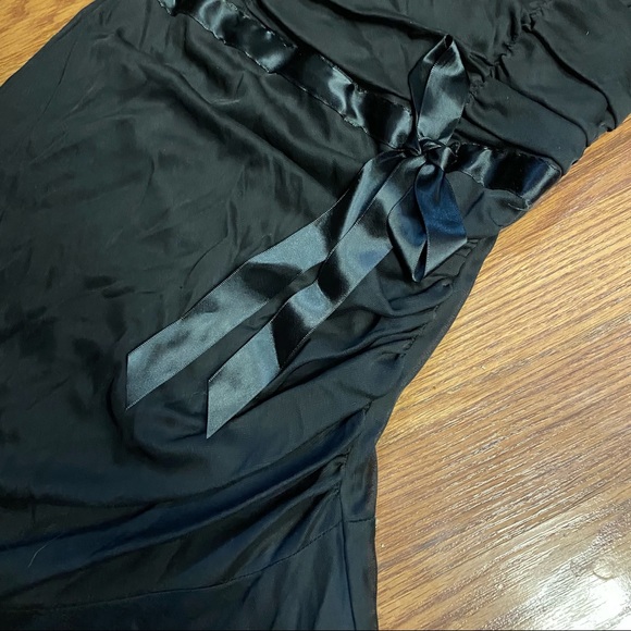 Vintage Y2K Mesh Dress Y2K Dress Sheer Dress Homecoming Prom Black Slip Dress - Picture 11 of 14